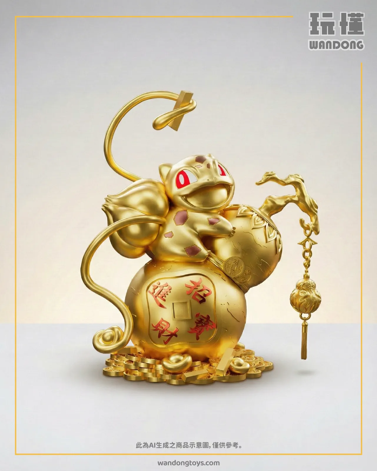 福祿招財妙蛙種子