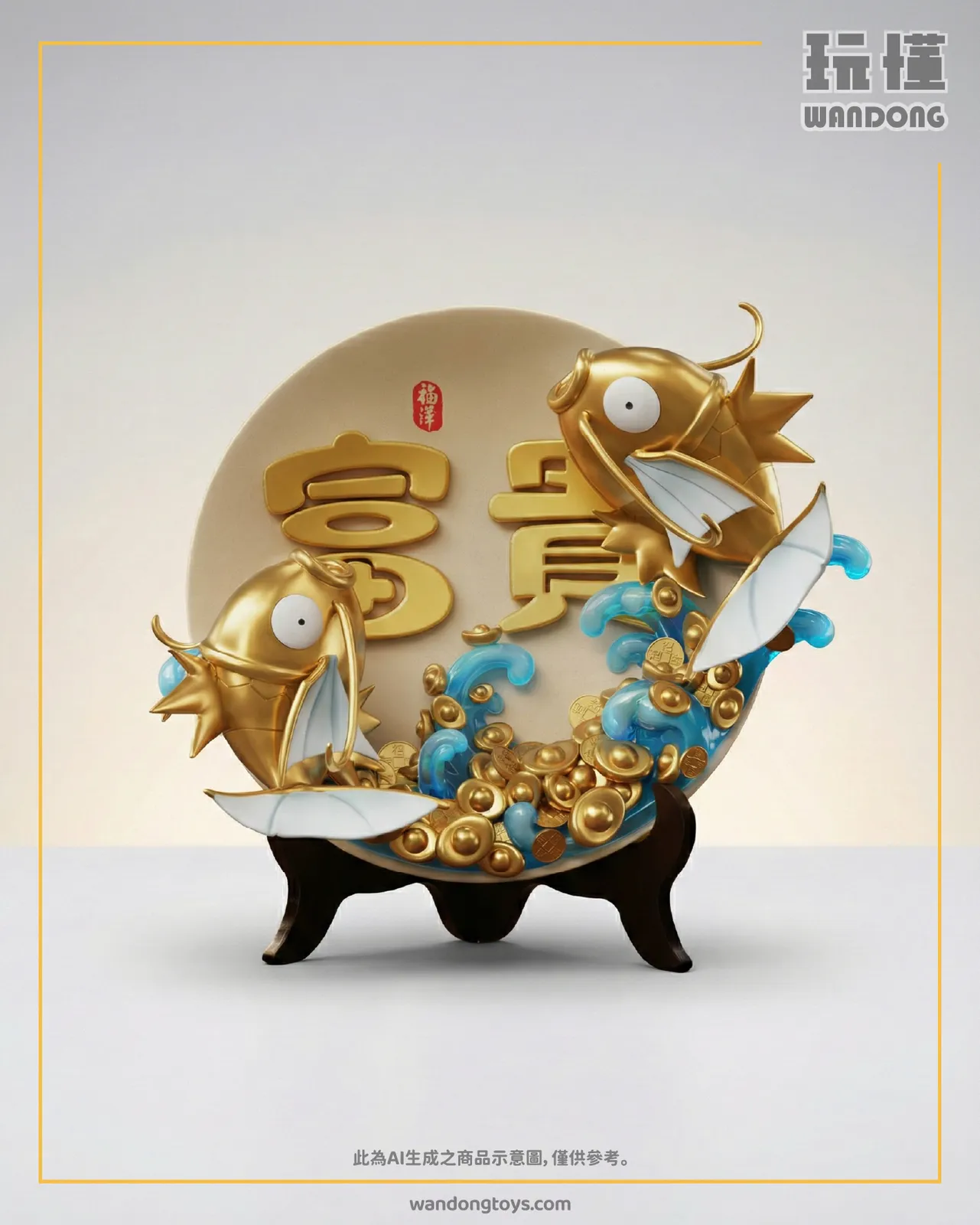 富貴 招財鯉魚王